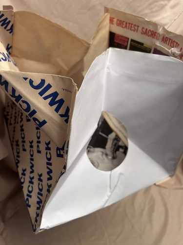 Upcycled VTG Vinyl Record sleeve 33s,12”,Gift Bag from sleeves,novelty,Party Bag