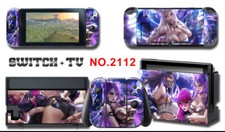 Vinyl Decal Skin Sticker Protector for Nintendo Switch Lovely CG Girl 2112
