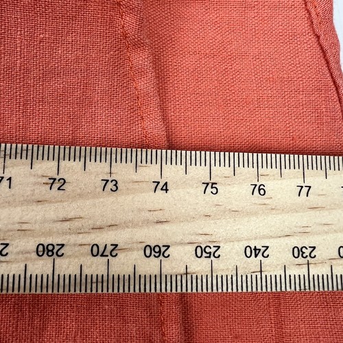 Tommy Hilfiger Short Sleeve Button Up Shirt Mens S Orange 55/74 - Picture 6 of 6