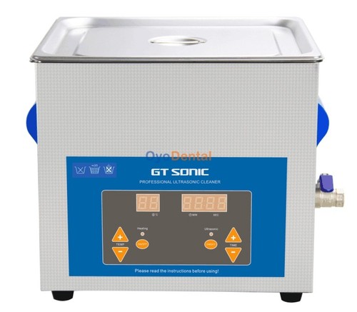 9L GT Sonic Dental VGT-1990QTD Professional Ultrasonic Cleaner Stainless Steel - Picture 1 of 2