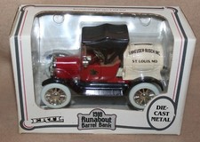 ERTL 1918 Runabout Barrel Bank True Value Hardware 1:25 Scale1988