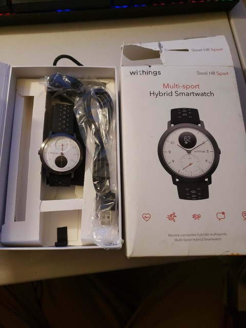 ebay withings steel hr