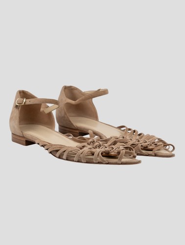 NEW IMPERFECT KITON SANDALS 100% LEATHER SUEDE SIZE 6 UK 7 US 40 EU H488
