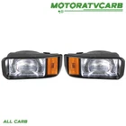 ALL-CARB Halogen Headlights Headlamps For Club Car DS Turf Carryall 1993-2023