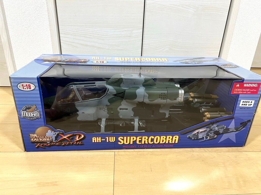 【希少】AH-1W 1:18 SUPER COBRA センチュリートイズ Rare AH 1W 1 18 SUPER COBRA Century Toys 21st Century Toys