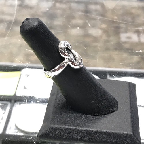 Anillo corazón cinta plata esterlina 925 James Avery talla 6 - Imagen 14 de 20