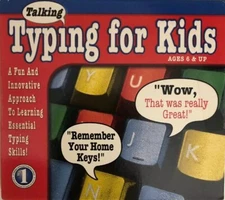 Talking Typing for Kids PC CD-ROM Learning Keyboarding Skill Software (NEW) #N68