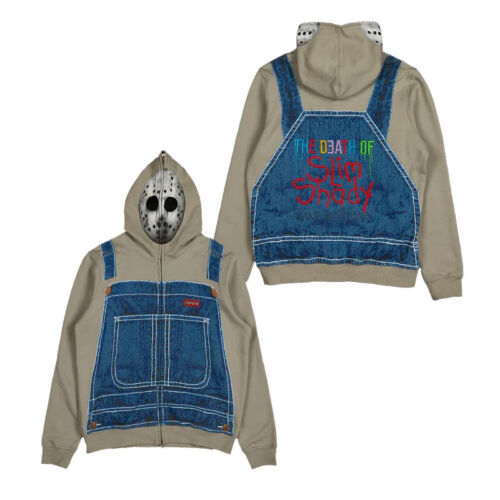 Official Eminem TDOSS Limited Edition Overall Full Zip Hoodie - Picture 3 of 5