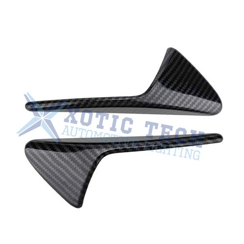 Turn Signal Covers For Tesla Model 3 Y S X Side View Camera Overlay Carbon Fiber - Picture 6 of 11