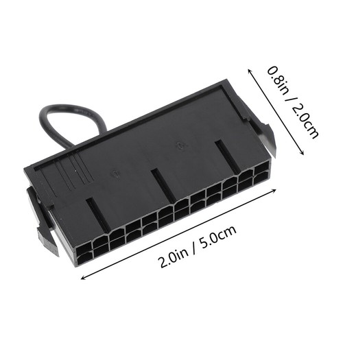 4 Pcs Leistungsstarter 24-poliger Netzteil-Starter ATX-Netzteil-Jumper-Brücke - Bild 7 von 12