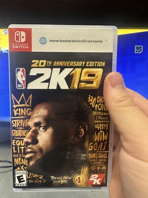 NBA 2K19 [ 20th Anniversary Edition ] (Nintendo Switch) **CIB