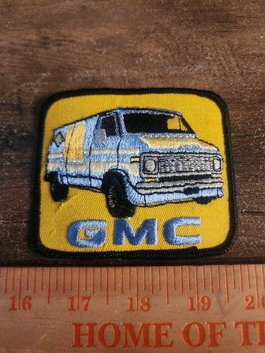 Vintage GMC Van 4x4 Sew On Embroidered Patch FREE SHIPPING