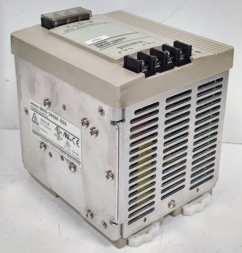 Omron S8VS-24024 /ED2 100-240VAC 3.8A Panel Mount PLC Power Supply