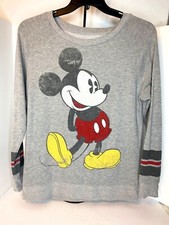 Disney World Mickey Mouse Big Graphic Pullover Sweater 28 Women  s Large