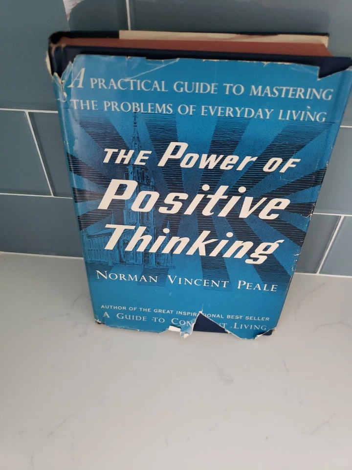 SIGNED The Power Of Positive Thinking By Norman Vincent Peale 2nd Printing HCB - Image 4 of 4