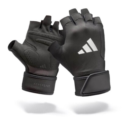 Adidas Krafttraining Handschuhe Gewichtheben gepolstert Gym Workout Fitness Herren
