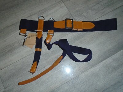 KINGS TROOP RHA AND HOUSEHOLD CAVALRY DARK BLUE SWORD BELT WITH ...