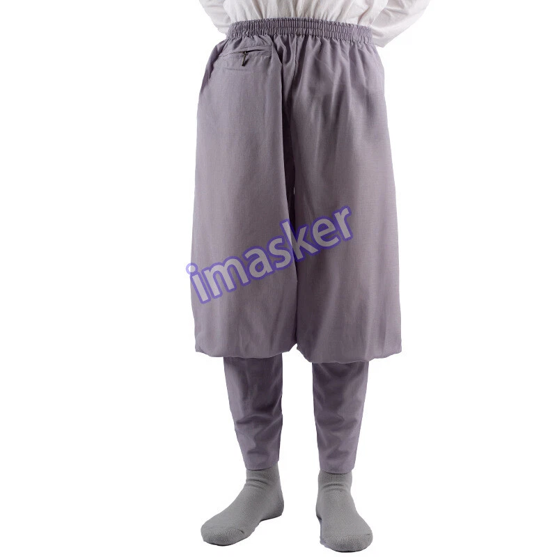  New Shaolin Buddhism Meditation Arhat Costume Pants Thick Monk Wushu Pants gift - Image 3 of 4