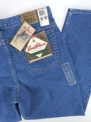 Levis Orange Tab USA Signature 540 Relaxed Flex Denim Jeans Mens 40x30 (38x30)