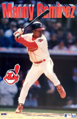 MANNY RAMIREZ Cleveland Indians 1996 Vintage Original Starline