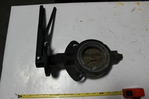 Grinnell 895803030221003 Butterfly Valve 3" Body CL Disc AL-BRZ Stem 416SS New - Picture 3 of 5