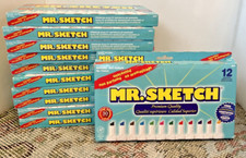 PICK QUANTITY 1 Mr. Sketch Unscented Markers 12 Assorted Colors NEW non toxic