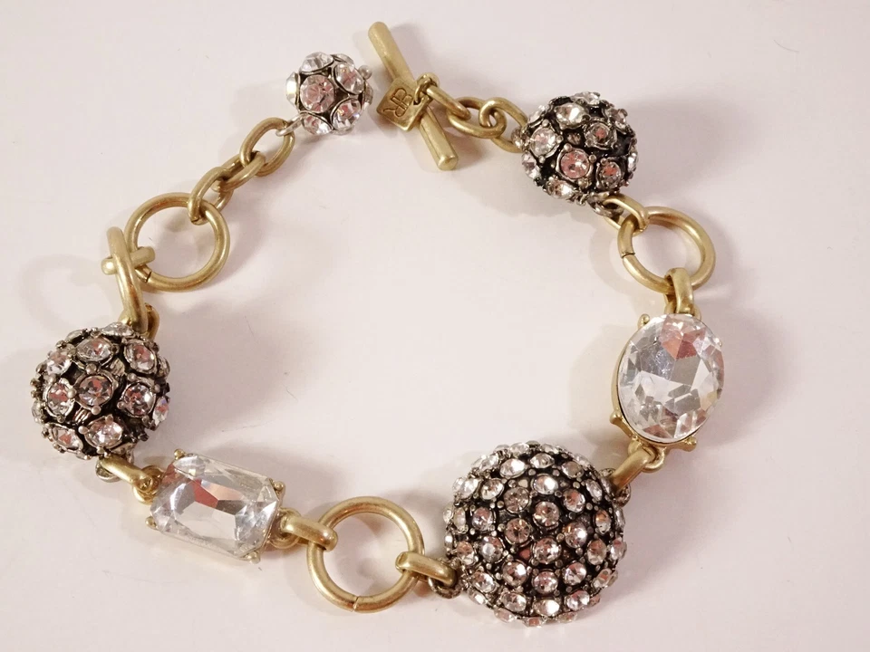 Pulsera Banana Republic para mujer burbuja celestial bola de fuego cristal palanca nueva con etiquetas 89 Foto 4 de 4