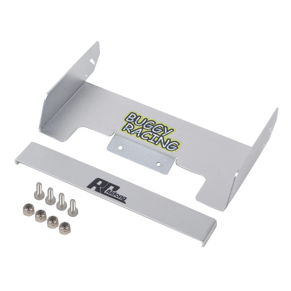 Juego de alas de aluminio carrocería alerón trasero para Tamiya TT-02B DF-02 DT-02 1:10 RC Buggy Foto 2 de 4