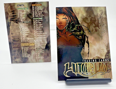 WITCHBLADE 1996 MICHAEL TURNER SET OF 90 TRADING CARDS TOP COW | eBay