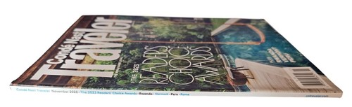 Condé Nast Traveler Magazine November 2023 Readers Choice Awards Rwanda Peru - Picture 2 of 6