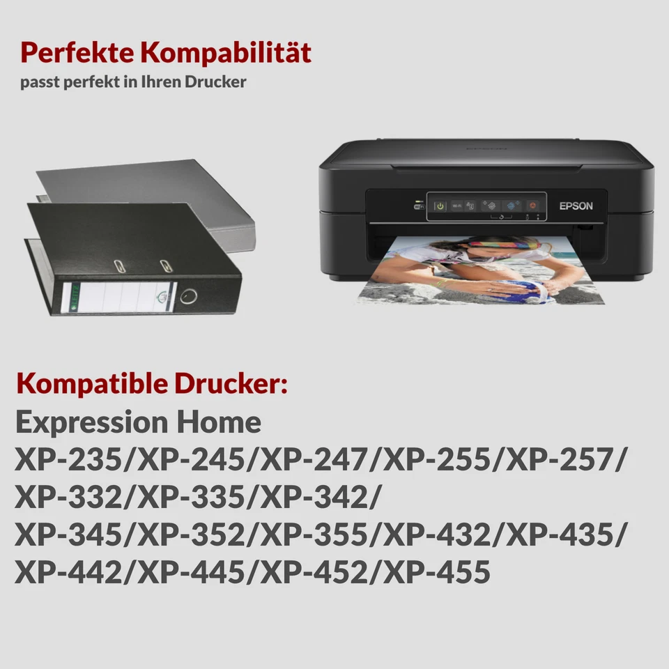 Original Epson 29 29 XL Tinte Patronen Druckerpatrone Erdbeerserie Multipack XP - Bild 2 von 4