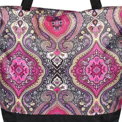 Large Tote Bag Shoulder Handbag Purse Reusable Grocery Shopping Travel Zipper - Picture 23 of 29