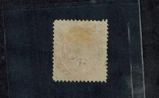 Newfoundland 1865 SG 28 12 Cent Red Brown Good Colour MOG/HR F/VF RARE CV L650 - Image 2 of 2