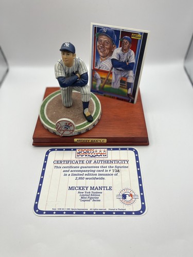 Vintage 1993 Mickey Mantle Ceramic Card Sports Impressions Limited Edition #738 - Picture 12 of 17