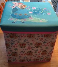 Frozen Anna und Elsa faltbarer Kinder Sitzhocker Aufbewahrungsbox
