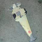 Vintage 1984 Return of the Jedi Star Wars B-WING Fighter Ship Incomplete toy