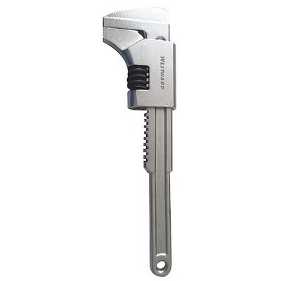 Westward 39Cg48 9 In L 2 1/3 In Cap. Alloy Steel Monkey Wrench