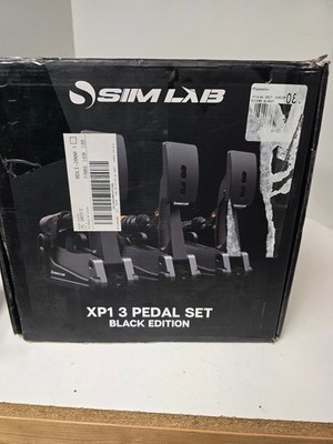 Sim Lab 3 Pedal Set XP1 Loadcell- Black