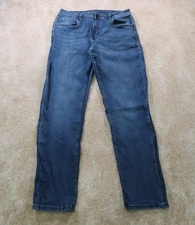 The Perfect Jean NYC Athletic Fit Jeans Stretch Denim men's 33x34 Blue Pants
