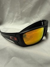 Oakley Fuel Cell Sunglasses Matte Black Ruby Lens Canada Flag Icon
