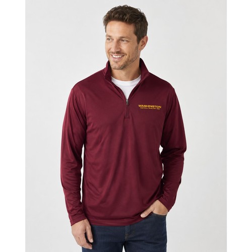 Washington Football Team Team 365 Performance Quarter Zip Pullover Men's 3XL