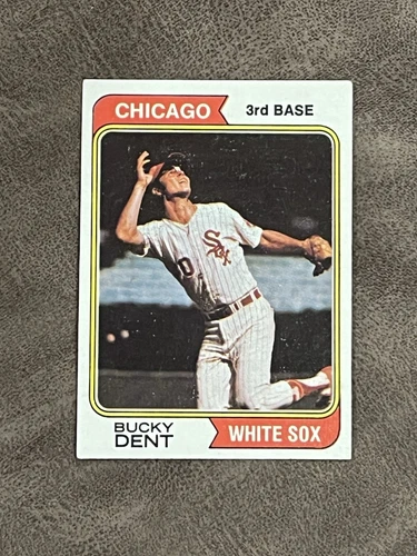 1974 Topps Bucky Dent #582 NM-MT Chicago White Sox Rookie RC!!