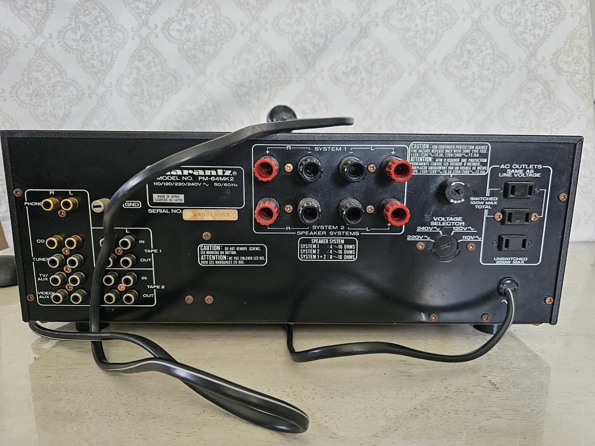 Marantz マランツ PM-64 Marantz Amplifier PM-64 II | eBay