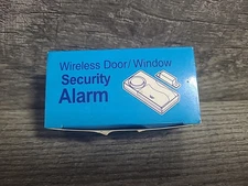 Wireless Remote Control Magnetic Sensor Door Window Home Security Alarm White