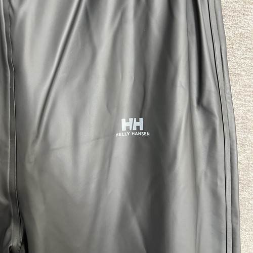 Helly Hansen Pants Mens Small Waterproof Rain Outdoor Adjustable Leg Drawstring - Picture 2 of 11