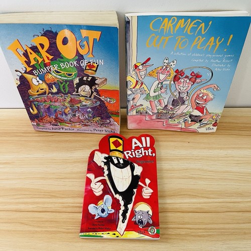 Peter Viska Illustrated Kids Bundle Books X 3 Unreal Banana Peel