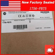 AB 1756-PB75 New Factory Sealed New in Box Free Shipping 1756PB75 PLC