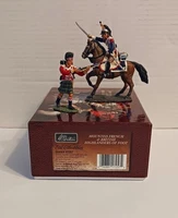 W. Britain 17257 Napoleonic Wars Mounted French British Highlanders Of Foot