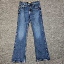 Wrangler 20X Vintage Bootcut Jeans Boys 14 Regular Dark Wash Denim 112325801