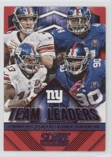 2015 Score Team Leaders Red Andre Williams Jason Pierre-Paul Eli Manning #7 0c4